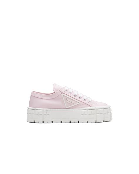 prada nylon gabardine sneakers|prada gabardine sneakers pink.